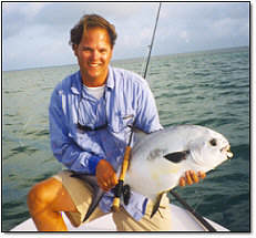 Permit Caught on Fly Key West